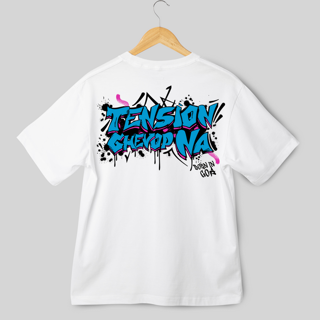 Tension Ghevop Na Ultra Premium Puff print t-shirt