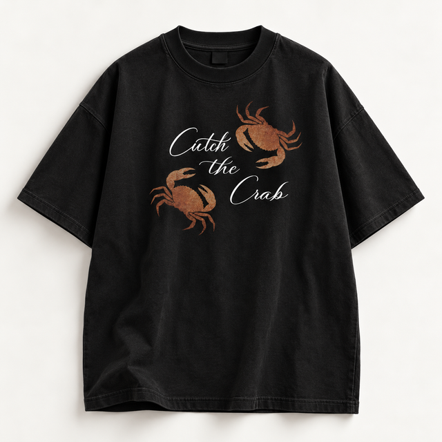 Cut the Crab - Keep it Goan | Premium Oversized Tee