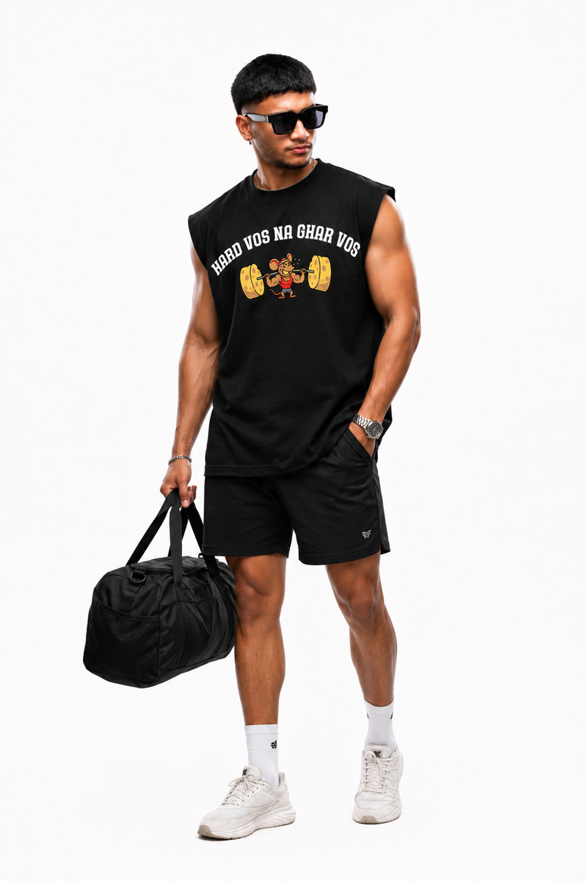 Hard Vos Na Ghar Vos Motivation tank top