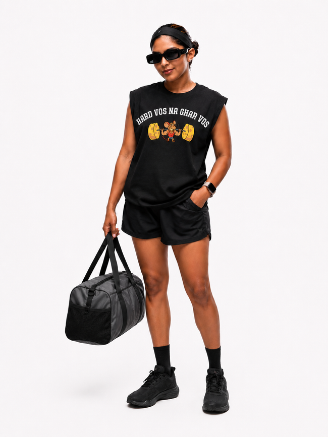 Hard Vos Na Ghar Vos Motivation tank top