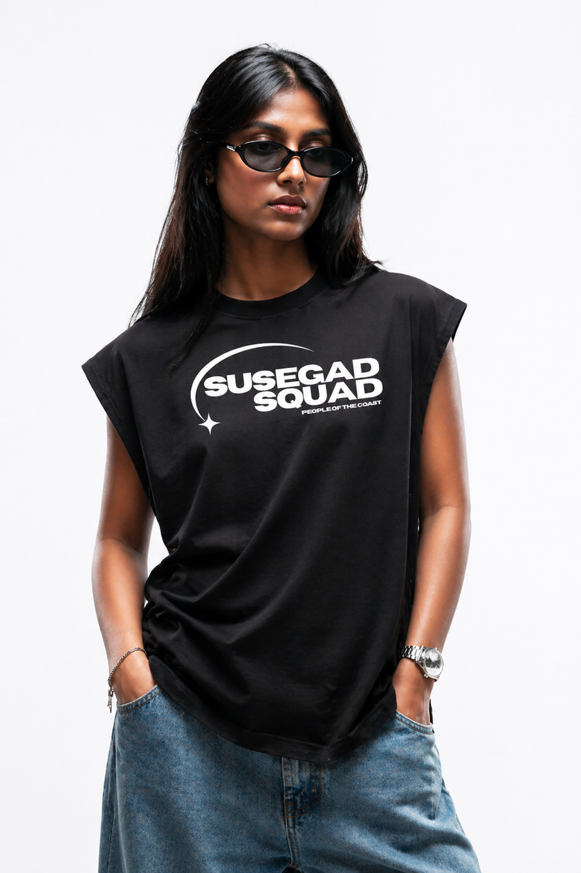 Susegad Squad Oversized Tank top