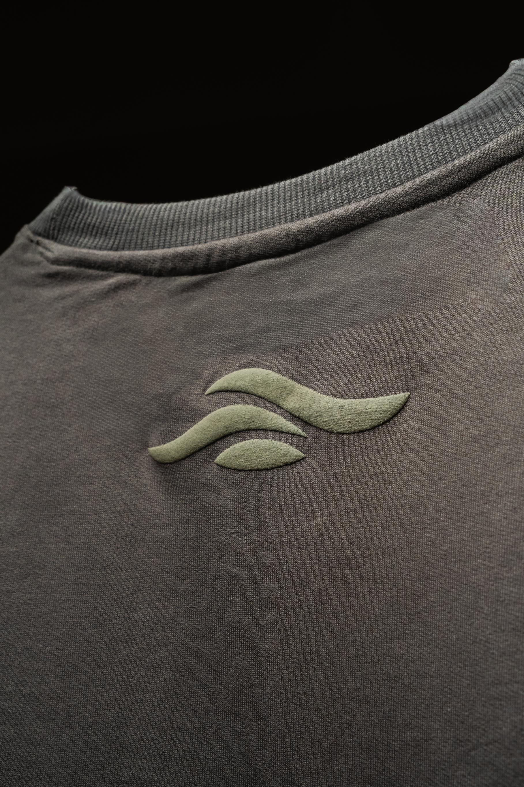 Born in Goa Essentials | Puff Print Unisex Fit Dark Grey