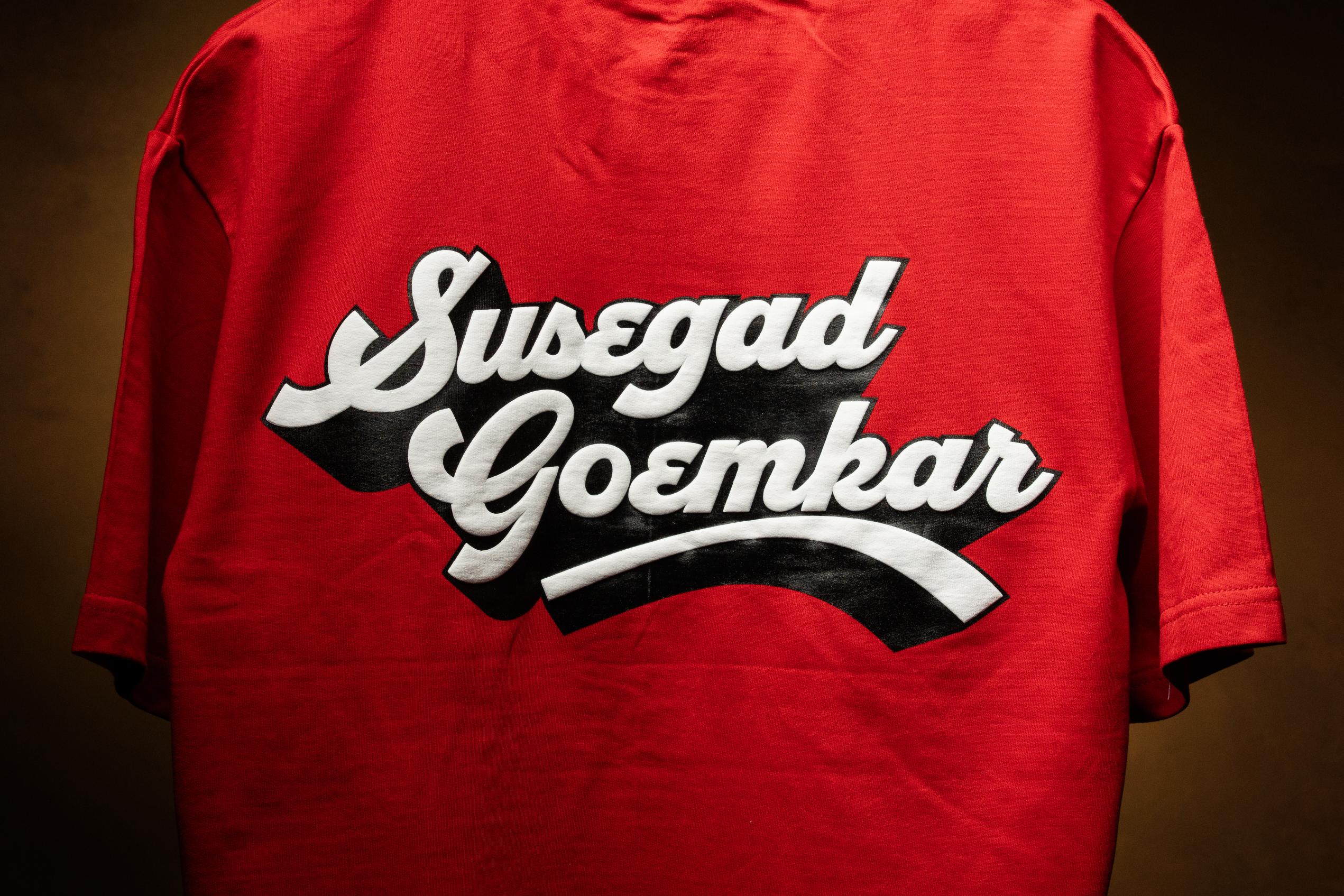 Ultra Premium Susegad Goemkar Tee – Red | Puff Print Unisex Fit