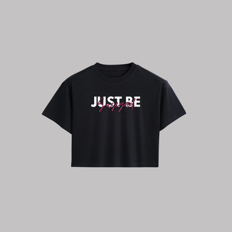 Just Be Susegad Crop Top