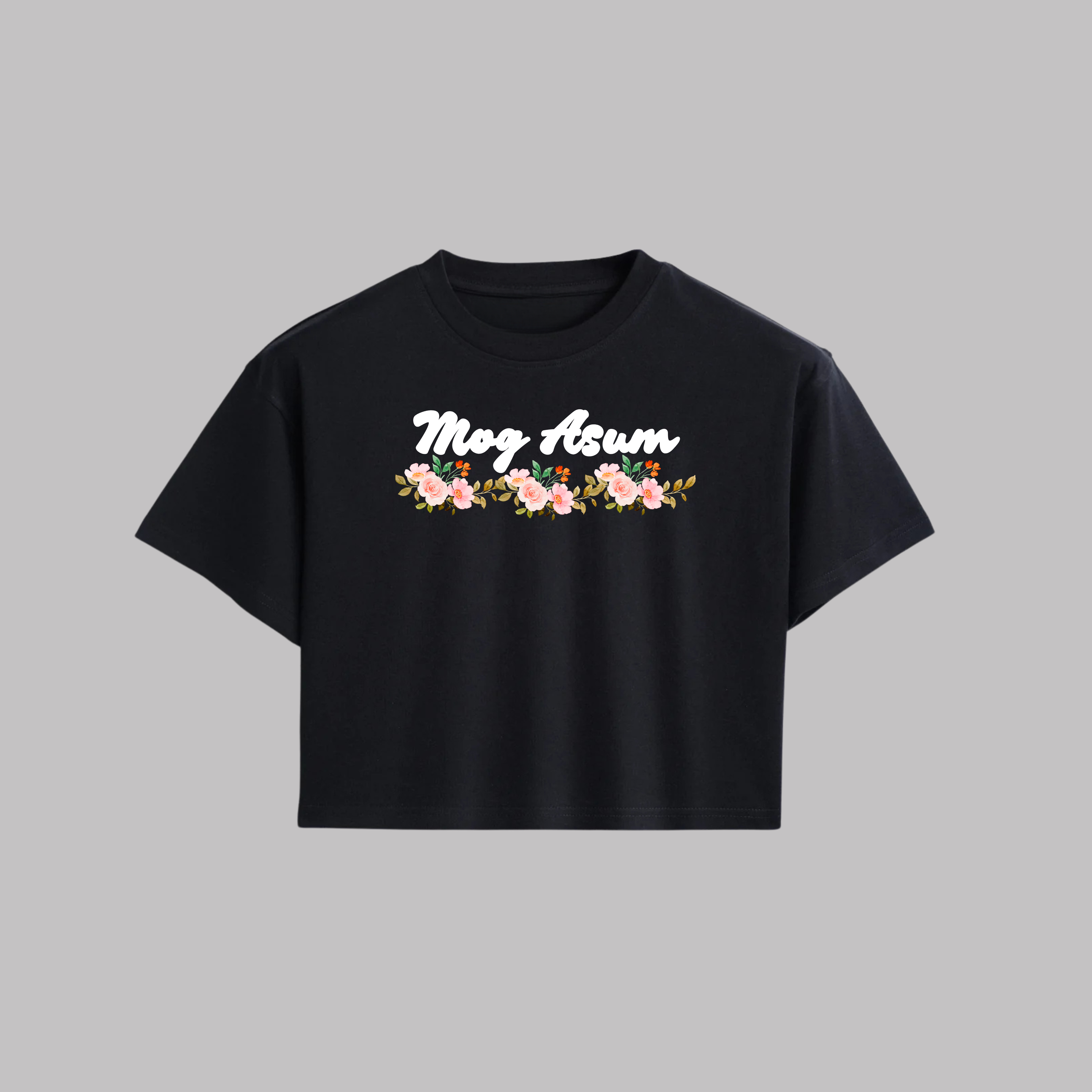 Mog Asum Ladies Crop Top