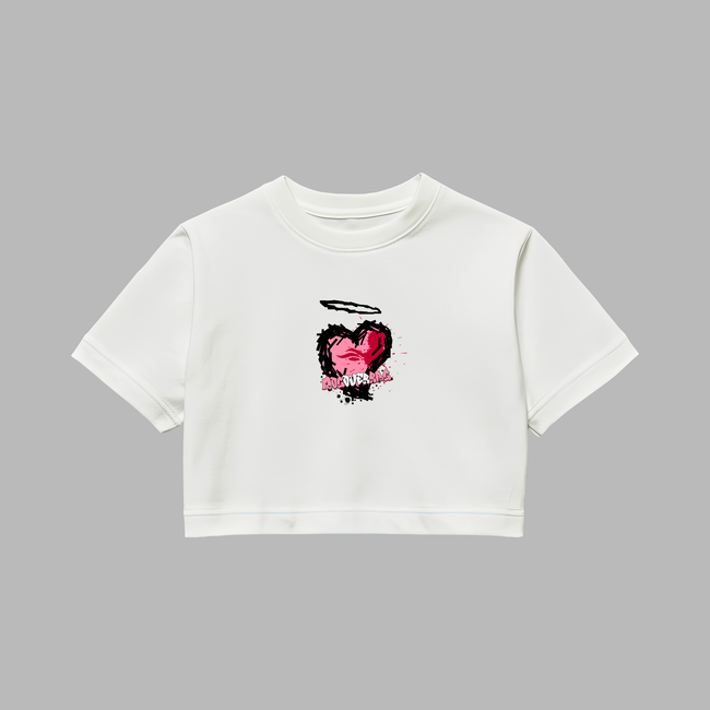 Mog Over Rag Crop Top