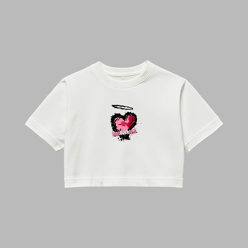 Mog Over Rag Crop Top